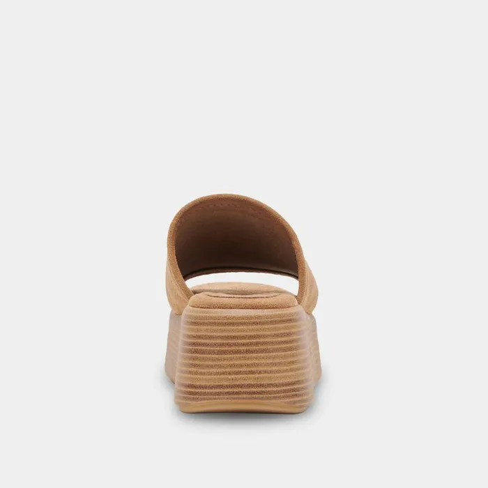 Sandals Shop Dolce Vita Canal Sandals Taupe Suede Women039s Taupe Suede Slipon Sandals Taupe Suede