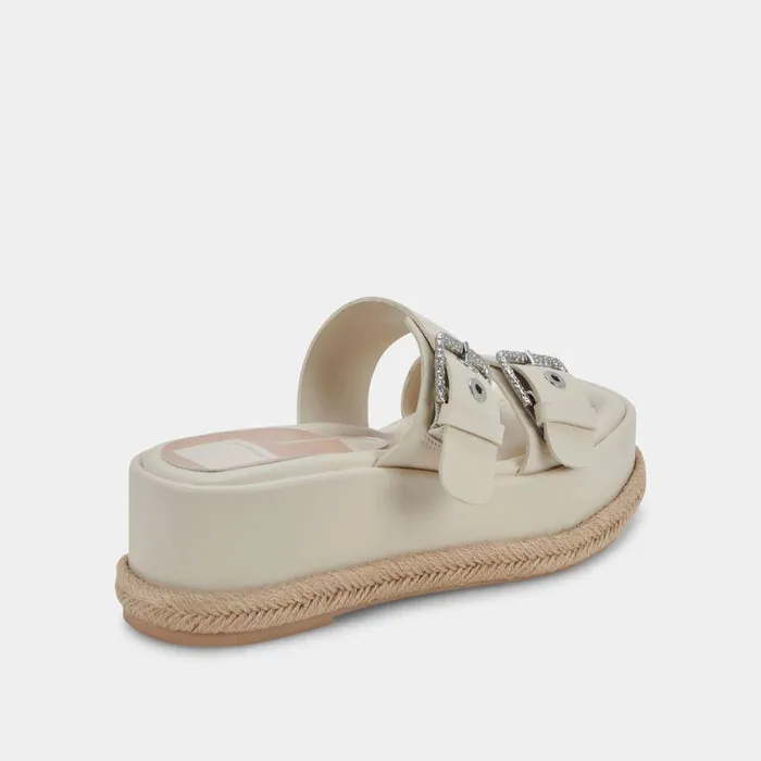 Sandals Shop Dolce Vita Canyon Sandals Ivory Leather Ivory Leather