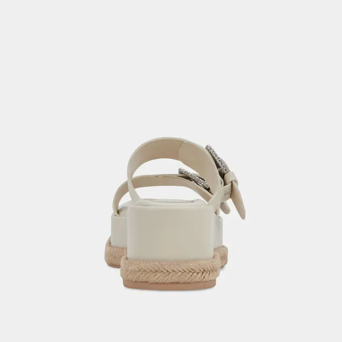 Sandals Shop Dolce Vita Canyon Sandals Ivory Leather Ivory Leather