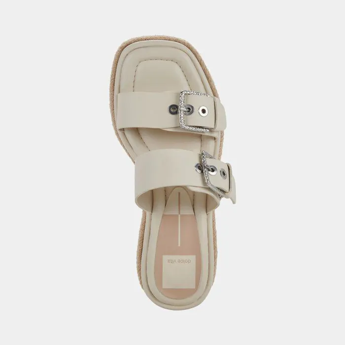 Sandals Shop Dolce Vita Canyon Sandals Ivory Leather Ivory Leather