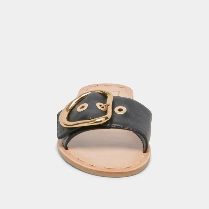 Sandals Shop Dolce Vita Danna Sandals Black Leather Black Leather