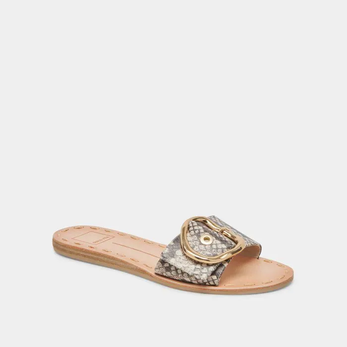 Sandals Shop Dolce Vita Danna Sandals Black White Embossed Snake Black White Embossed Snake