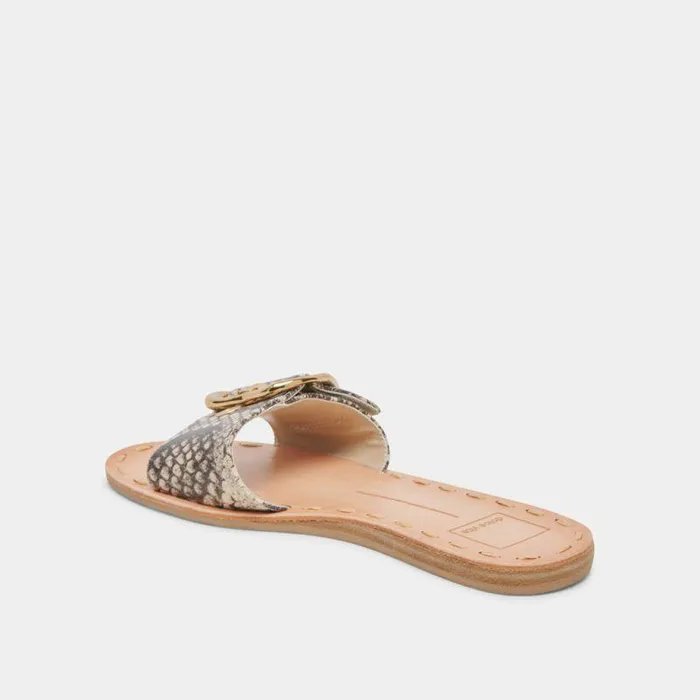 Sandals Shop Dolce Vita Danna Sandals Black White Embossed Snake Black White Embossed Snake