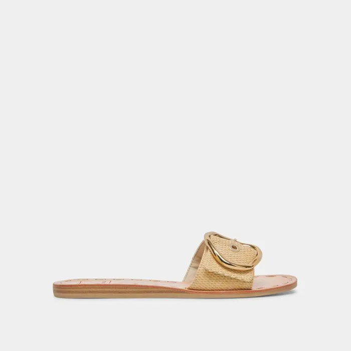 Sandals Shop Dolce Vita Danna Sandals Natural Raffia Natural Raffia
