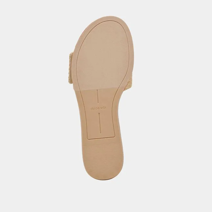Sandals Shop Dolce Vita Danna Sandals Natural Raffia Natural Raffia