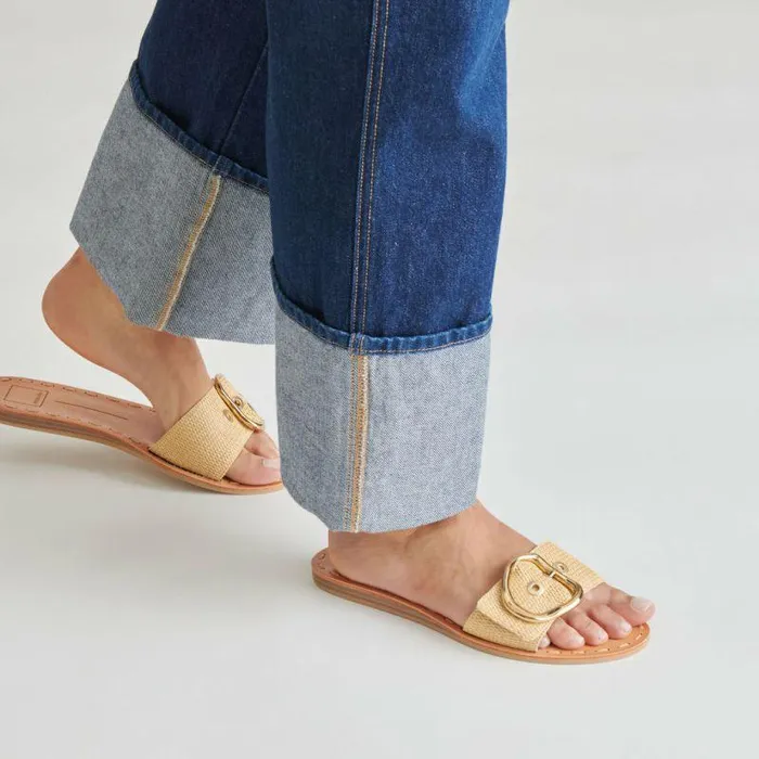 Sandals Shop Dolce Vita Danna Sandals Natural Raffia Natural Raffia
