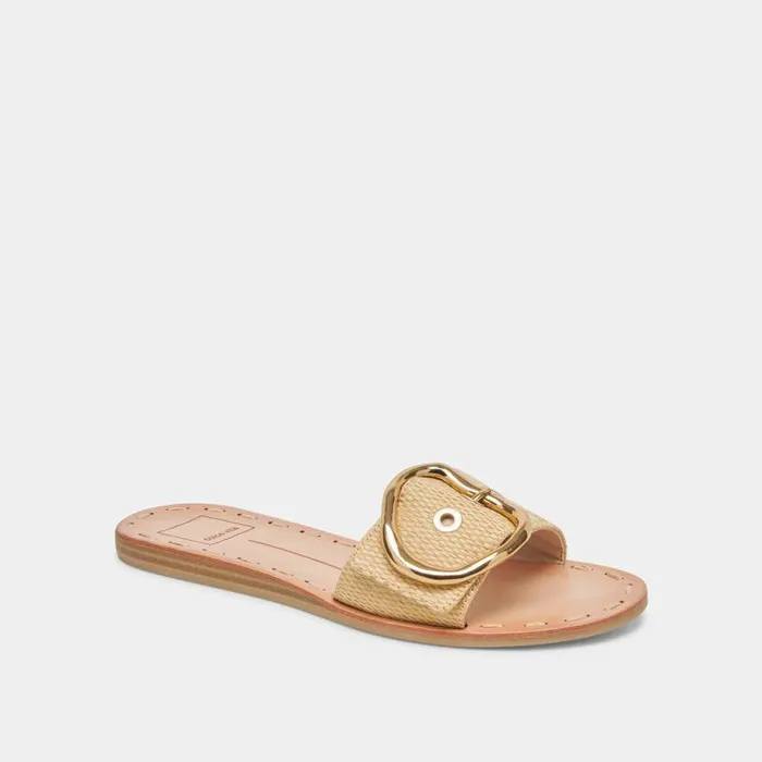 Sandals Shop Dolce Vita Danna Sandals Natural Raffia Natural Raffia