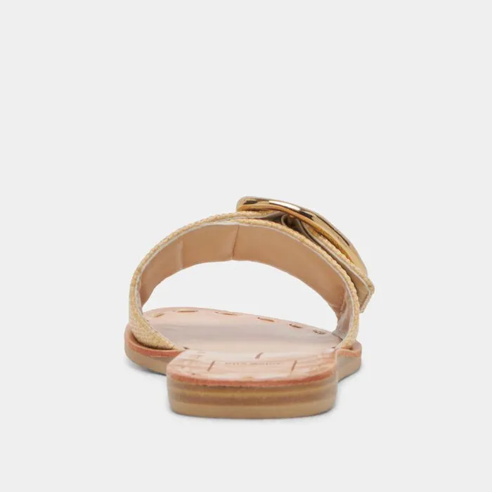Sandals Shop Dolce Vita Danna Sandals Natural Raffia Natural Raffia