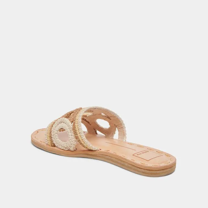 Sandals Shop Dolce Vita Dany Sandals Natural Multi Raffia Natural Multi Raffia