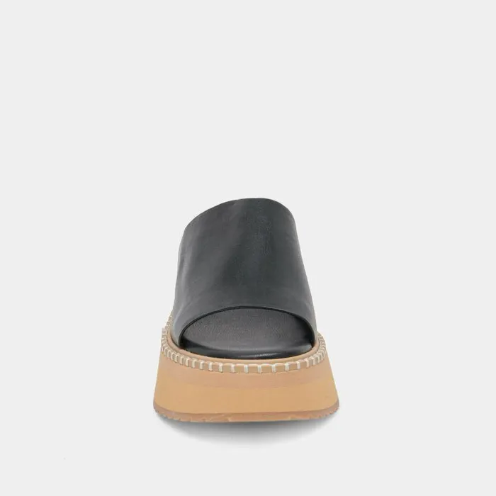 Sandals Shop Dolce Vita Darcel Sandals Black Leather Black Leather