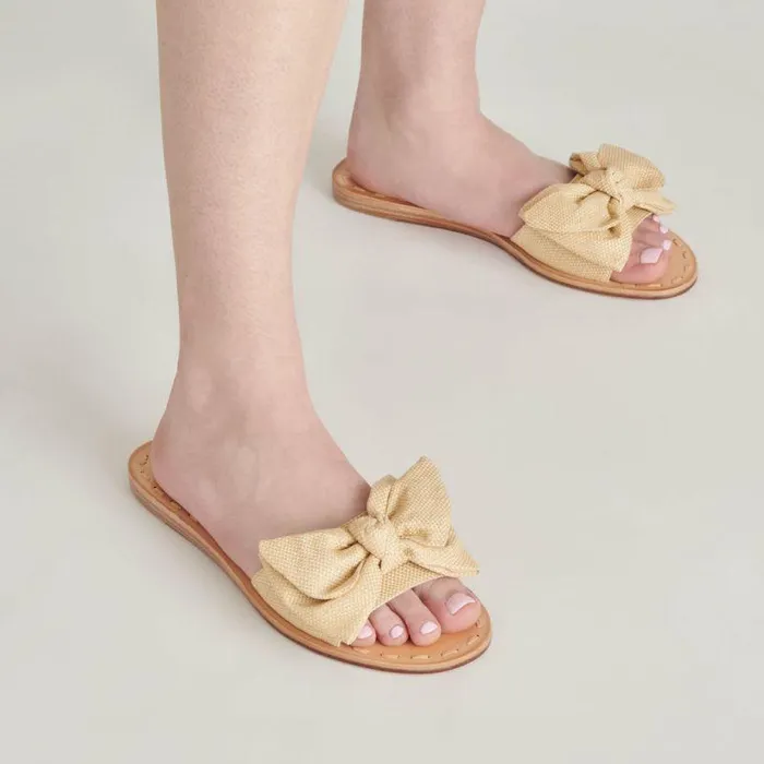 Sandals Shop Dolce Vita Darsey Sandals Lt Natural Raffia Lt Natural Raffia
