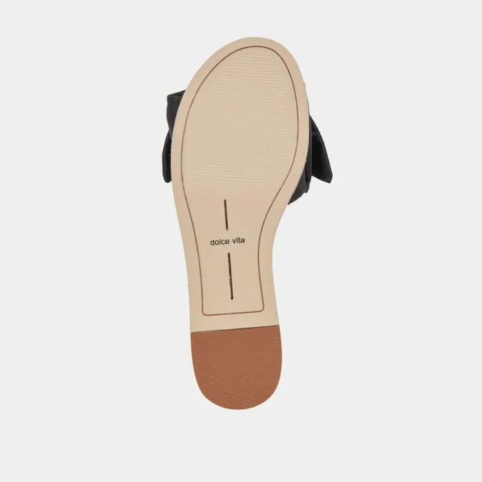 Sandals Shop Dolce Vita Darsey Sandals Onyx Satin Onyx Satin