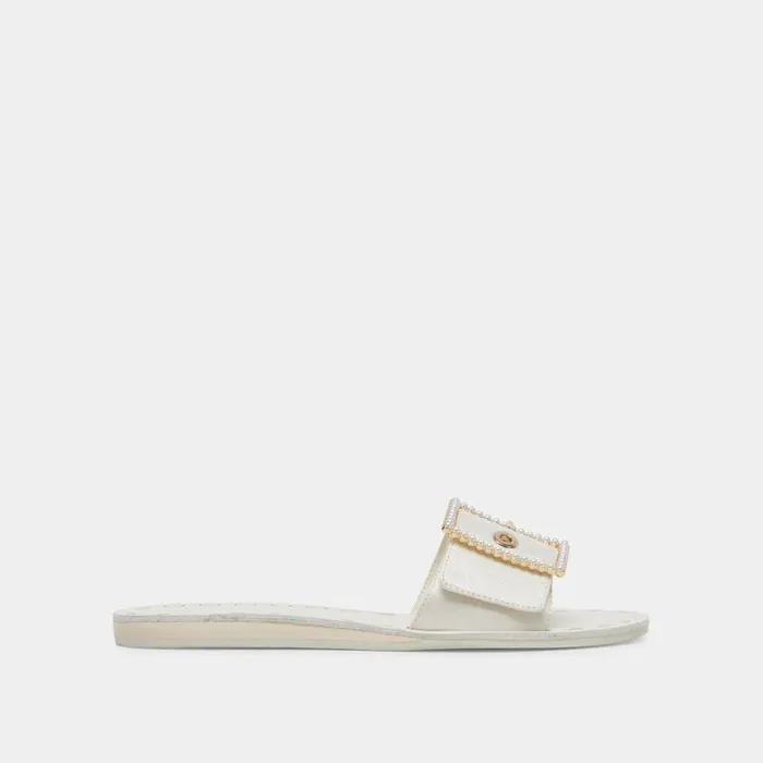 Sandals Shop Dolce Vita Dasa Pearl Sandals Vanilla Silk Vanilla Silk