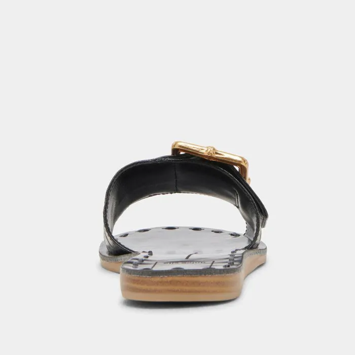Sandals Shop Dolce Vita Dasa Sandals Noir Embossed Leather Noir Embossed Leather