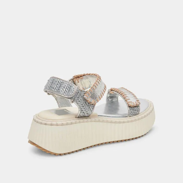 Sandals Shop Dolce Vita Debra Sandals Silver Distressed Leather Silver Leather Sandals Silver Distressed Leather
