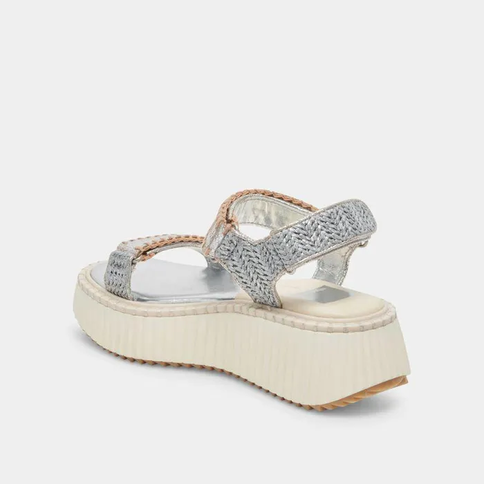 Sandals Shop Dolce Vita Debra Sandals Silver Distressed Leather Silver Leather Sandals Silver Distressed Leather