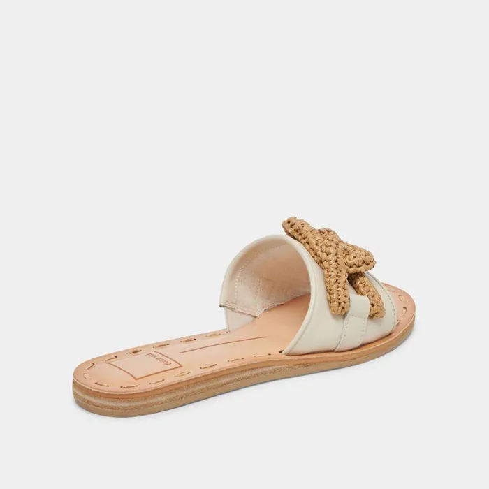 Sandals Shop Dolce Vita Desa Sandals Ivory Leather Ivory Leather