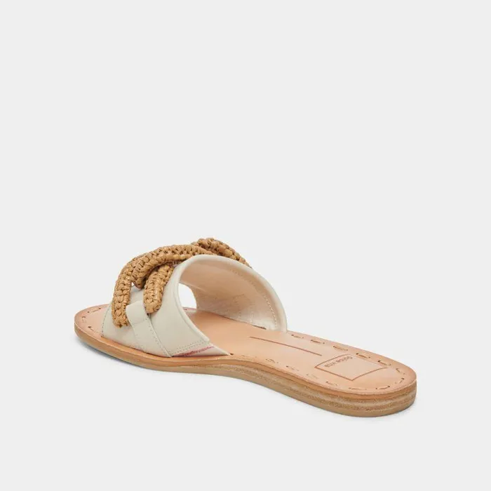 Sandals Shop Dolce Vita Desa Sandals Ivory Leather Ivory Leather