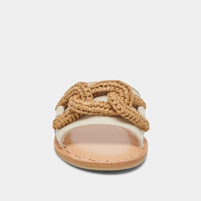 Sandals Shop Dolce Vita Desa Sandals Ivory Leather Ivory Leather
