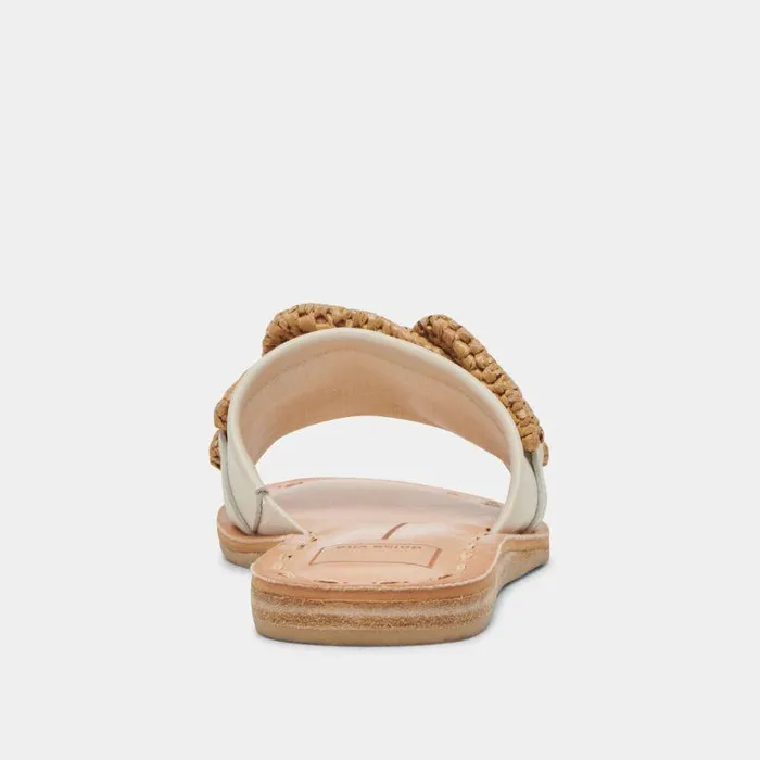 Sandals Shop Dolce Vita Desa Sandals Ivory Leather Ivory Leather
