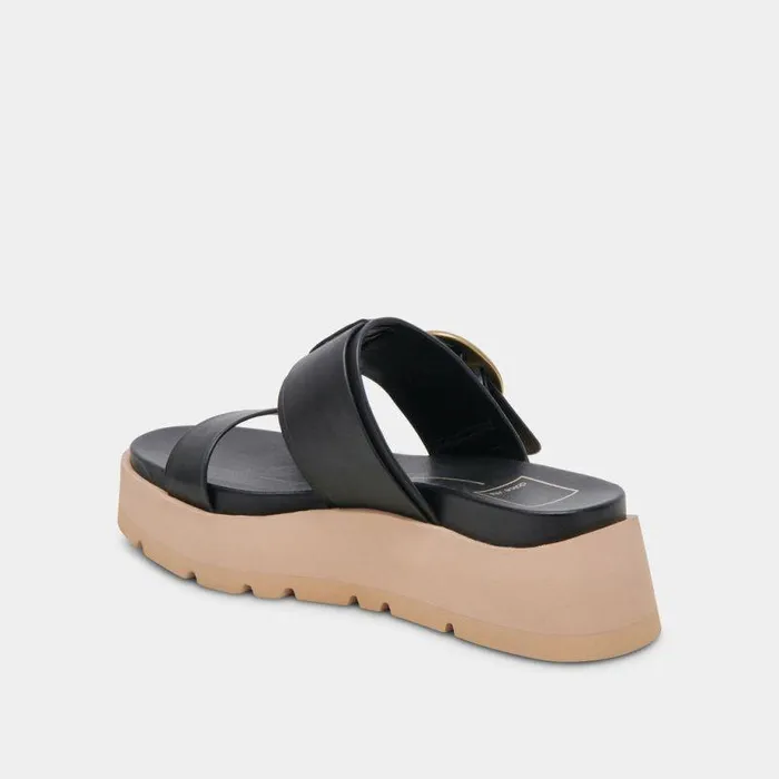 Sandals Shop Dolce Vita Dex Sandals Black Leather Black Leather