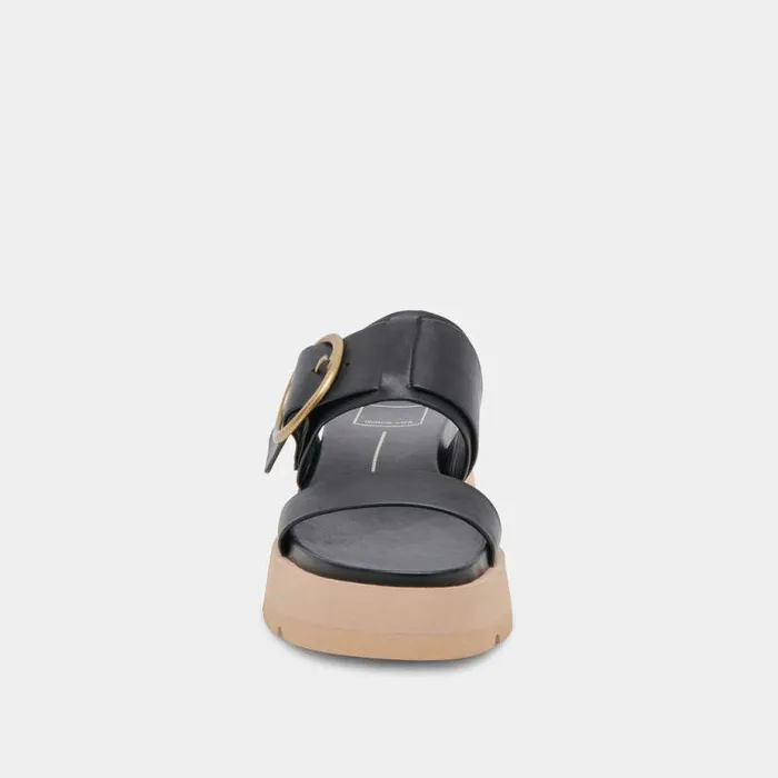 Sandals Shop Dolce Vita Dex Sandals Black Leather Black Leather