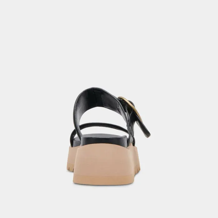 Sandals Shop Dolce Vita Dex Sandals Black Leather Black Leather