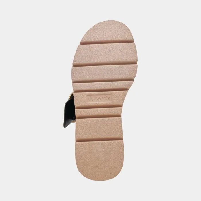 Sandals Shop Dolce Vita Dex Sandals Black Leather Black Leather