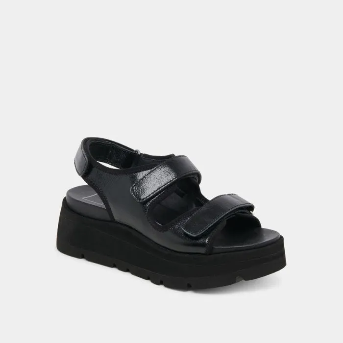 Sandals Shop Dolce Vita Dubai Sandals Midnight Crinkle Patent Midnight Crinkle Patent