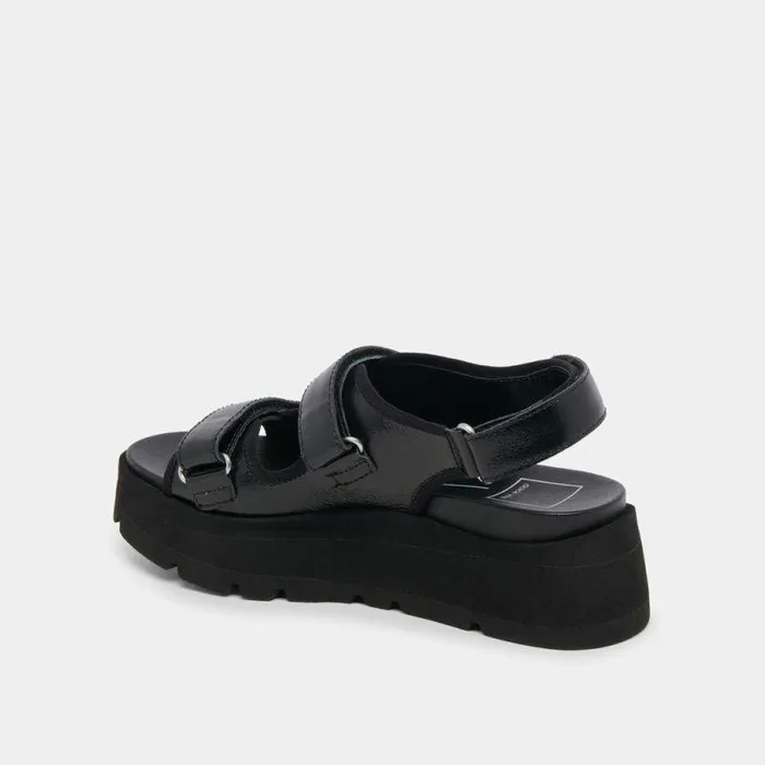 Sandals Shop Dolce Vita Dubai Sandals Midnight Crinkle Patent Midnight Crinkle Patent