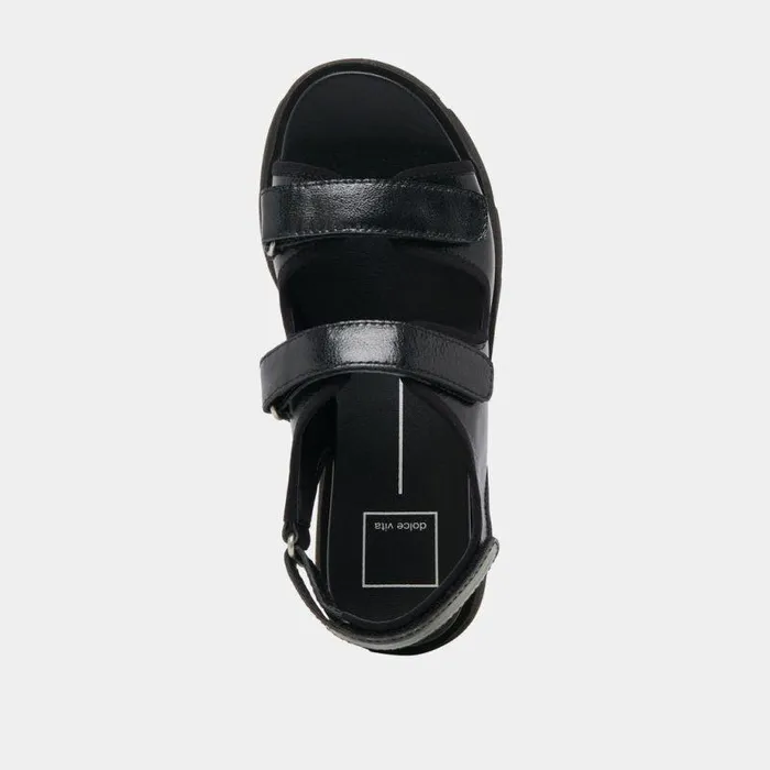 Sandals Shop Dolce Vita Dubai Sandals Midnight Crinkle Patent Midnight Crinkle Patent