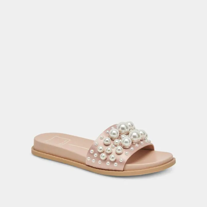 Sandals Shop Dolce Vita Gabbi Pearl Sandals Blush Pearls Blush Pearls