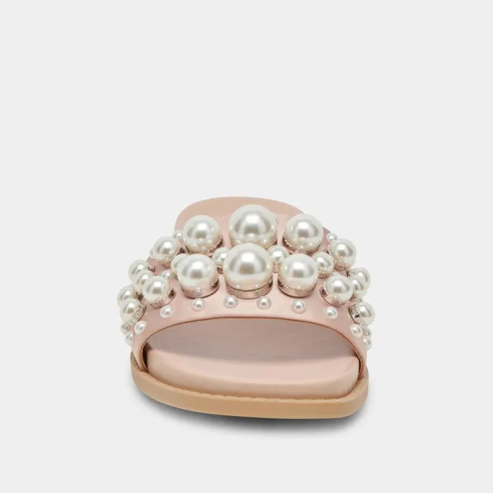 Sandals Shop Dolce Vita Gabbi Pearl Sandals Blush Pearls Blush Pearls