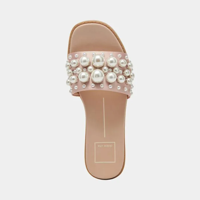 Sandals Shop Dolce Vita Gabbi Pearl Sandals Blush Pearls Blush Pearls