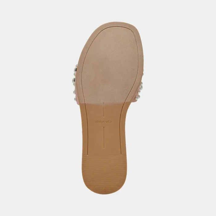 Sandals Shop Dolce Vita Gabbi Pearl Sandals Blush Pearls Blush Pearls