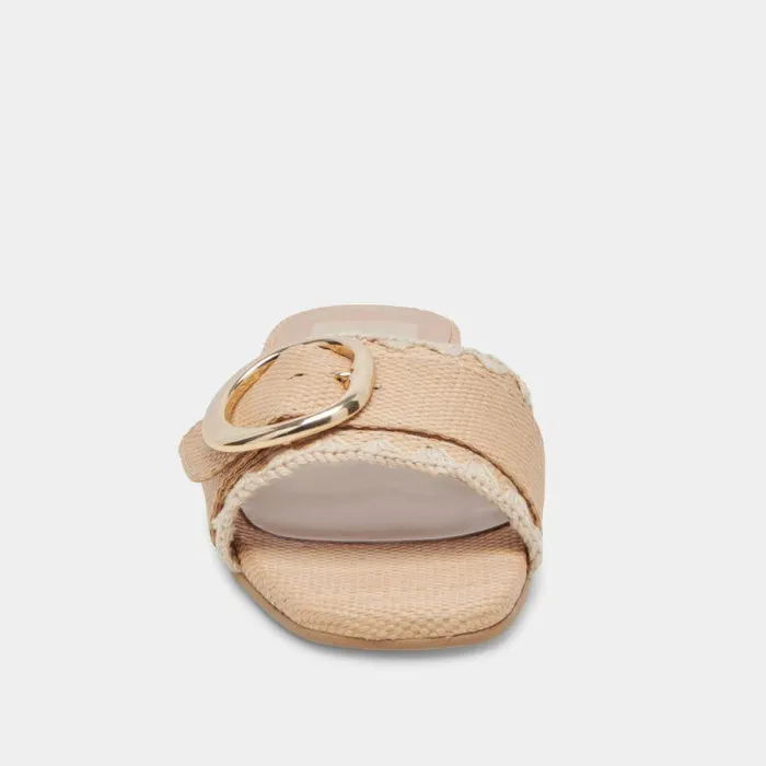 Sandals Shop Dolce Vita Grecia Sandals Lt Natural Raffia Lt Natural Raffia