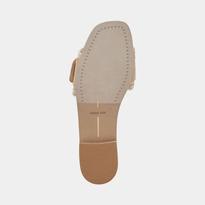 Sandals Shop Dolce Vita Grecia Sandals Lt Natural Raffia Lt Natural Raffia