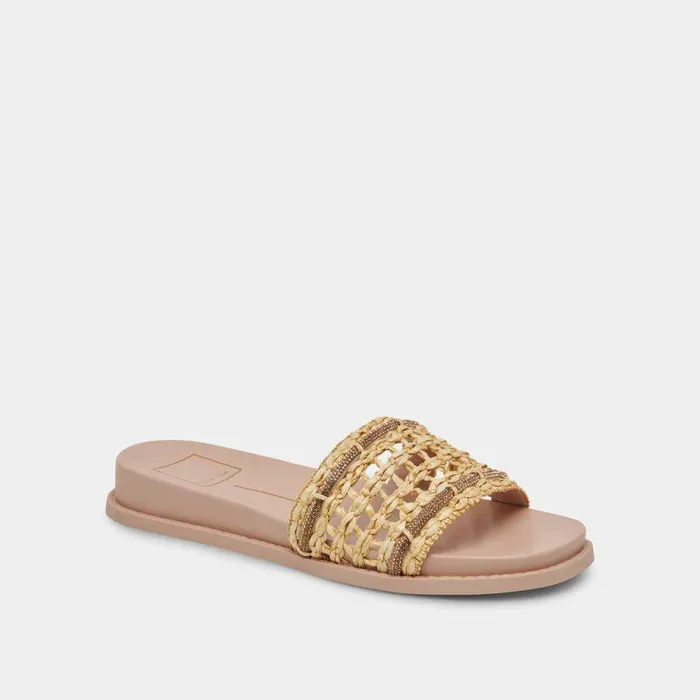 Sandals Shop Dolce Vita Gwenn Sandals Natural Raffia Sandals Designer Women039s Raffia Sandals Natural Raffia