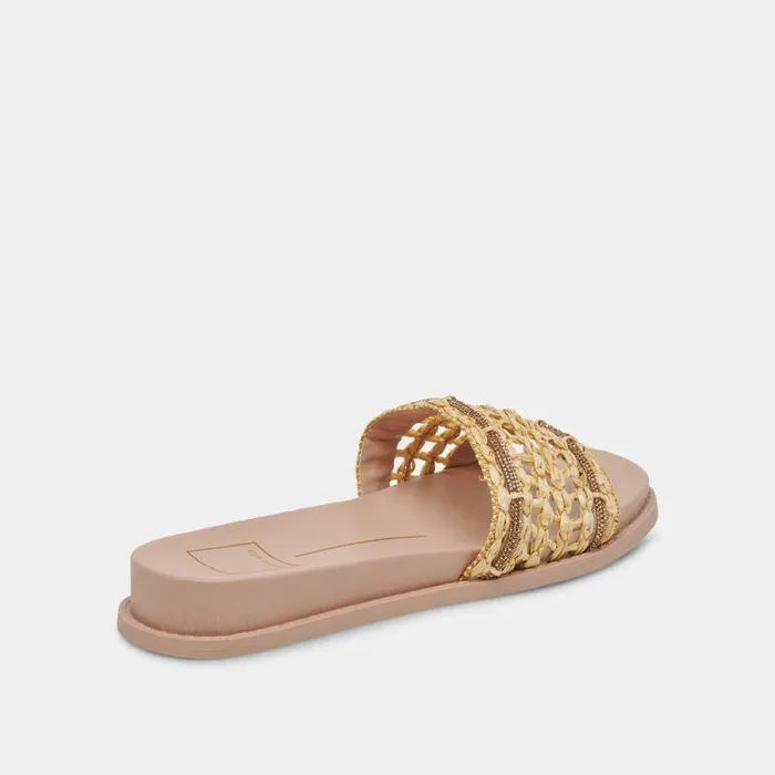 Sandals Shop Dolce Vita Gwenn Sandals Natural Raffia Sandals Designer Women039s Raffia Sandals Natural Raffia