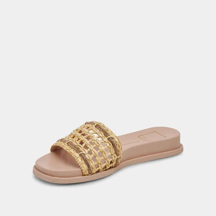 Sandals Shop Dolce Vita Gwenn Sandals Natural Raffia Sandals Designer Women039s Raffia Sandals Natural Raffia