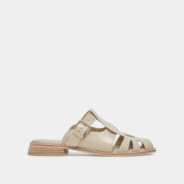 Sandals Shop Dolce Vita Hippie Flats Sand Crinkle Patent Sand Crinkle Patent