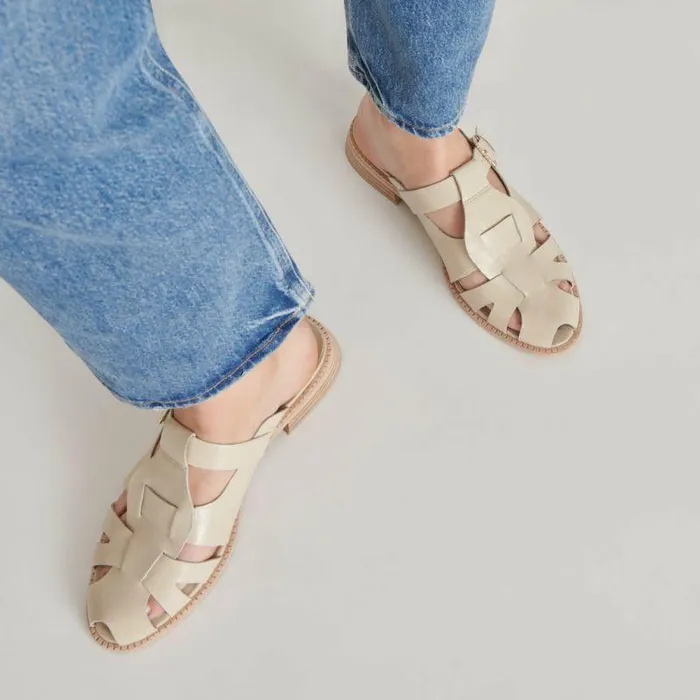 Sandals Shop Dolce Vita Hippie Flats Sand Crinkle Patent Sand Crinkle Patent