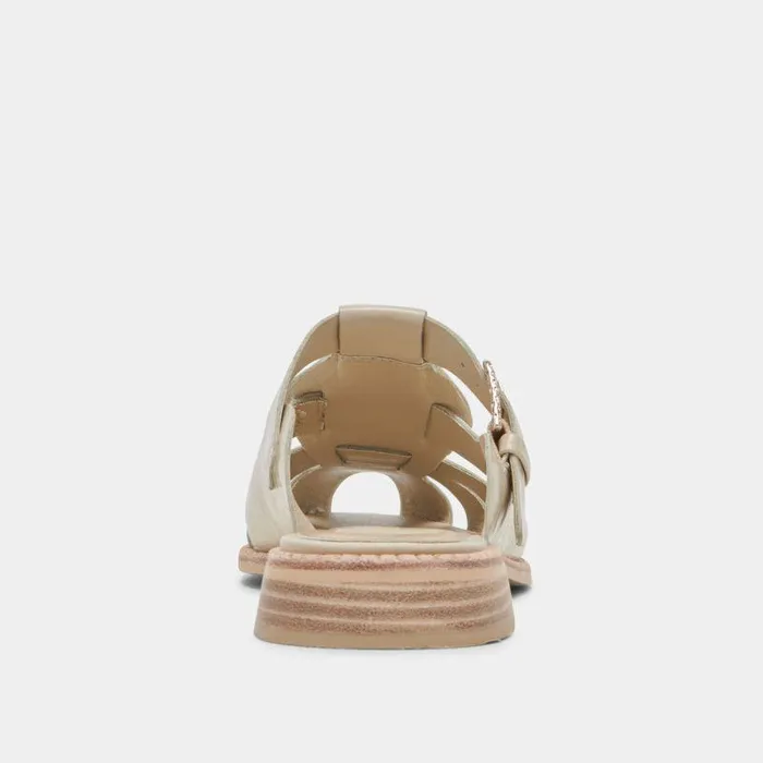 Sandals Shop Dolce Vita Hippie Flats Sand Crinkle Patent Sand Crinkle Patent
