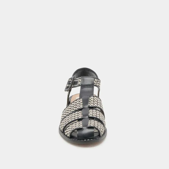 Sandals Shop Dolce Vita Holis Sandals Black Multi Raffia Black Multi Raffia