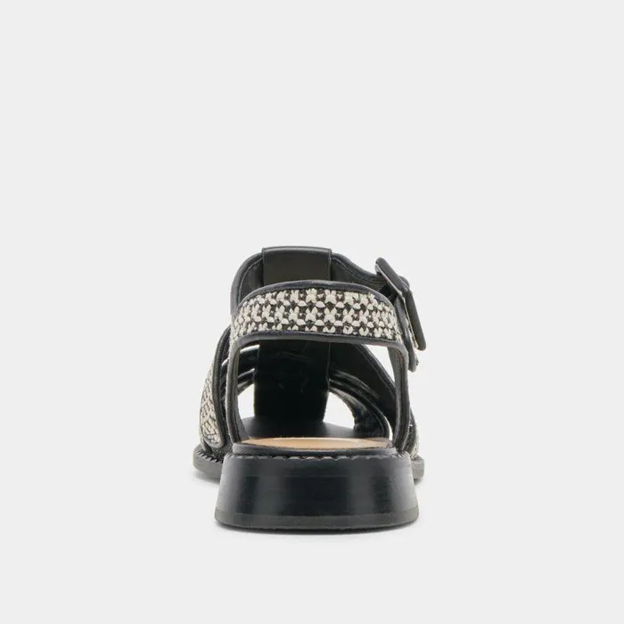 Sandals Shop Dolce Vita Holis Sandals Black Multi Raffia Black Multi Raffia
