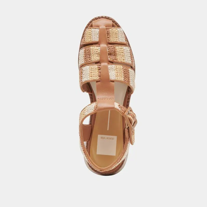 Sandals Shop Dolce Vita Holis Sandals Tan Multi Raffia Tan Multi Raffia