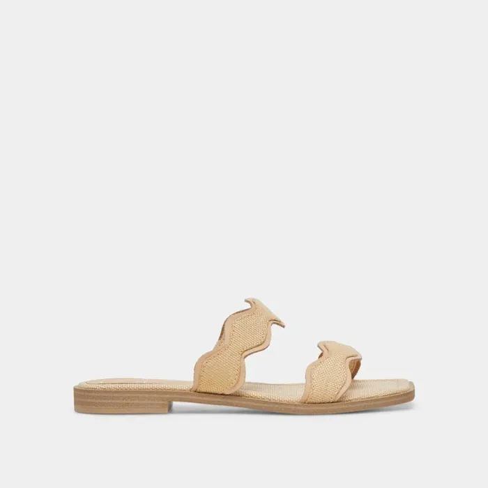 Sandals Shop Dolce Vita Ilva Sandals Lt Natural Raffia Lt Natural Raffia