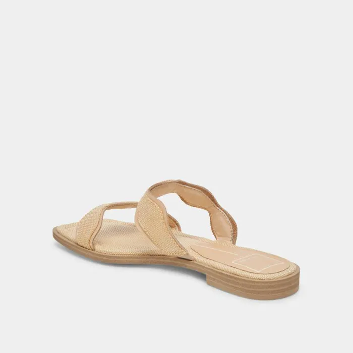 Sandals Shop Dolce Vita Ilva Sandals Lt Natural Raffia Lt Natural Raffia