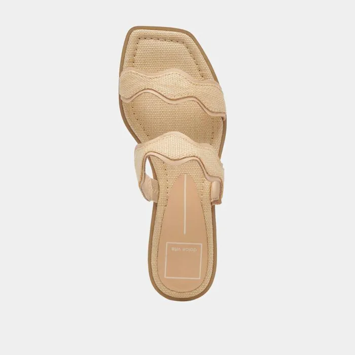 Sandals Shop Dolce Vita Ilva Sandals Lt Natural Raffia Lt Natural Raffia