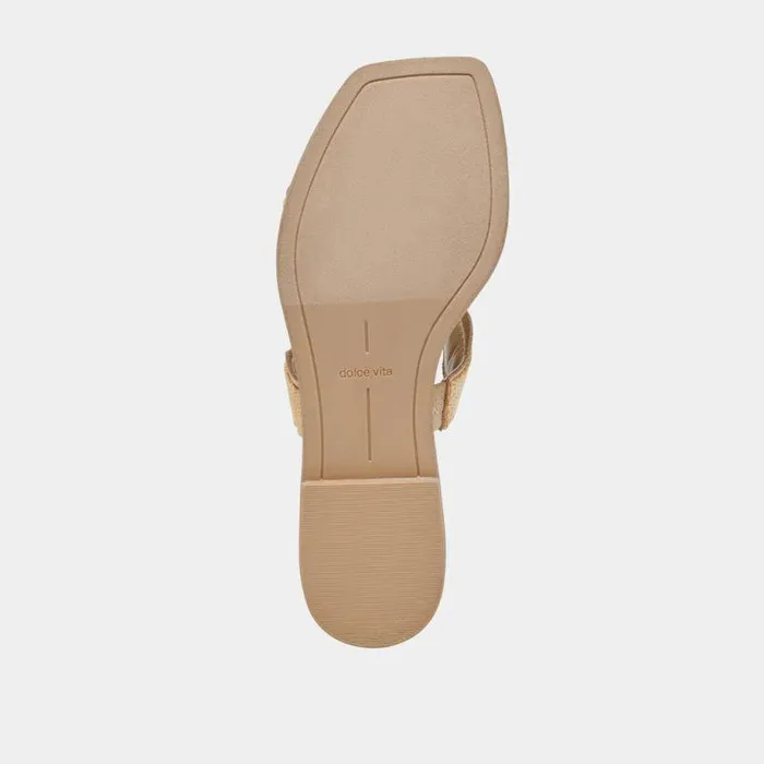 Sandals Shop Dolce Vita Ilva Sandals Lt Natural Raffia Lt Natural Raffia